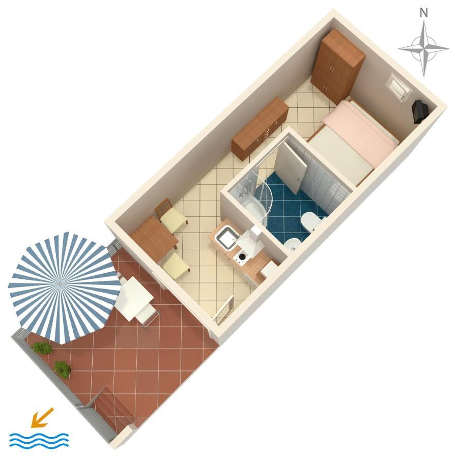 Apartments By The Sea Gradac, Makarska - 6661 格拉达茨 外观 照片